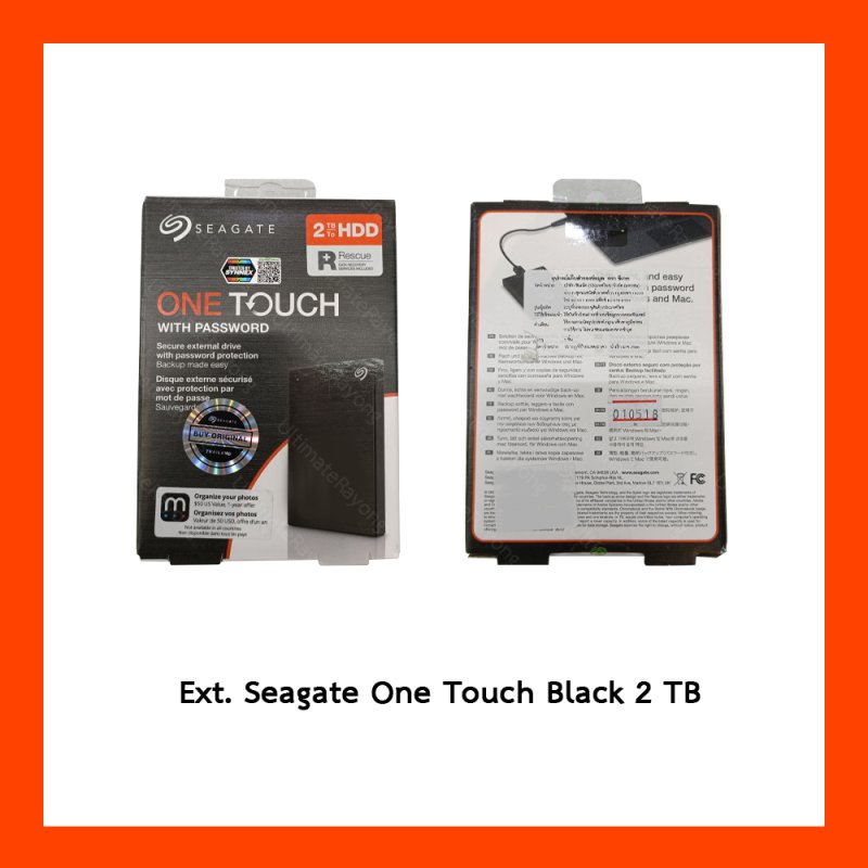Ext. Seagate One Touch Black 2TB