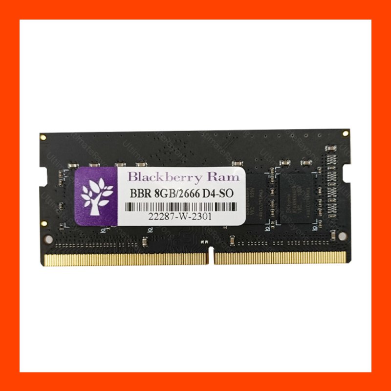 DDR4 8GB 2666MHz Blck Berry (NoteBook)