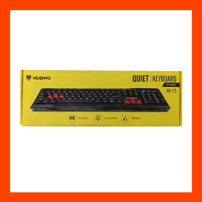 KEYBOARD NUBWO  NK-15 (Black/Red)