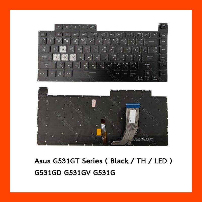 Keyboard คีย์บอร์ด Asus (LED) G531GT,G531GD,G531GV,G531G  TH