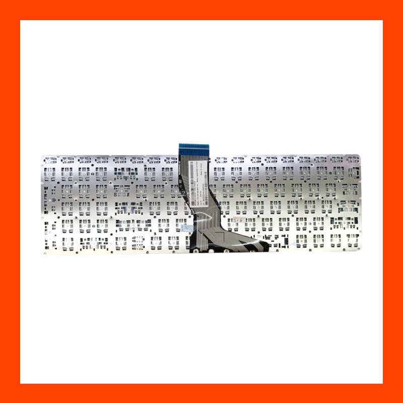 Keyboard HP (Silver)(ปุ่ม0สี่เหลี่ยม)15S-FQ,15-CC,15-BS,15-BW,15S-DU,15S-EQ TH