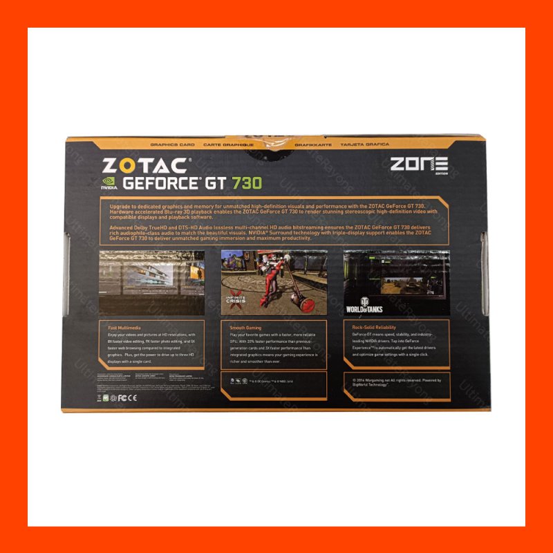 VGA ZOTAC GeForce GT730 2GB