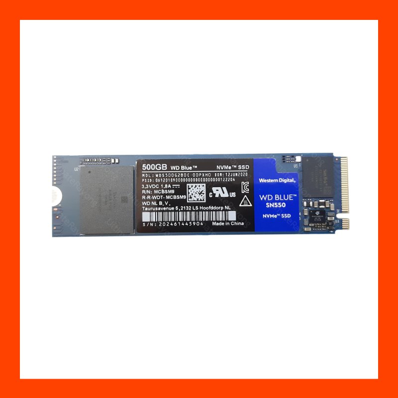 SSD M.2 NVMe WD SN550 Blue 500GB