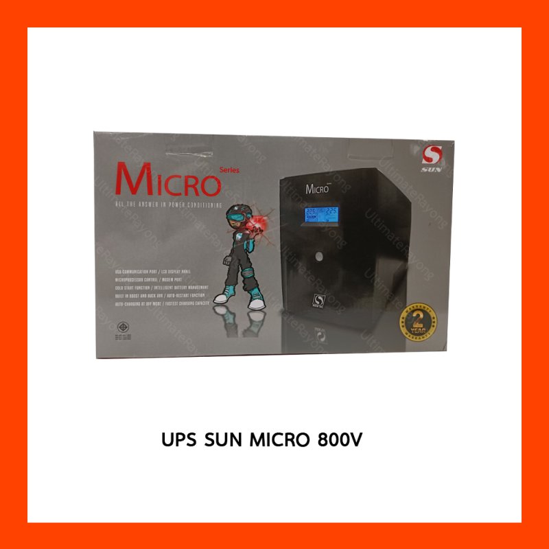 UPS SUN MICRO 800 LCD 800V