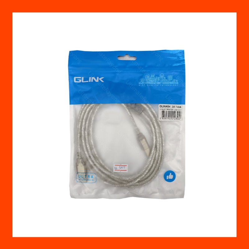 Cable USB Printer 3M Glink 04