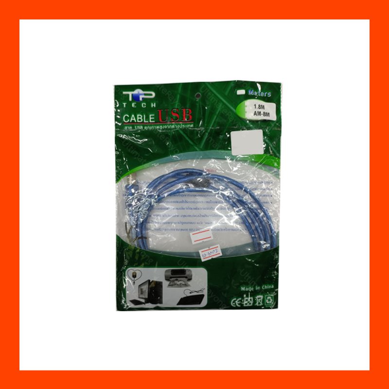 Cable USB Printer 1.8M Top Tech