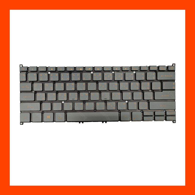 Keyboard Acer (LED)(Gold)SF514-54,SF315-57,SF514-52,Swift5,Swift3 TH