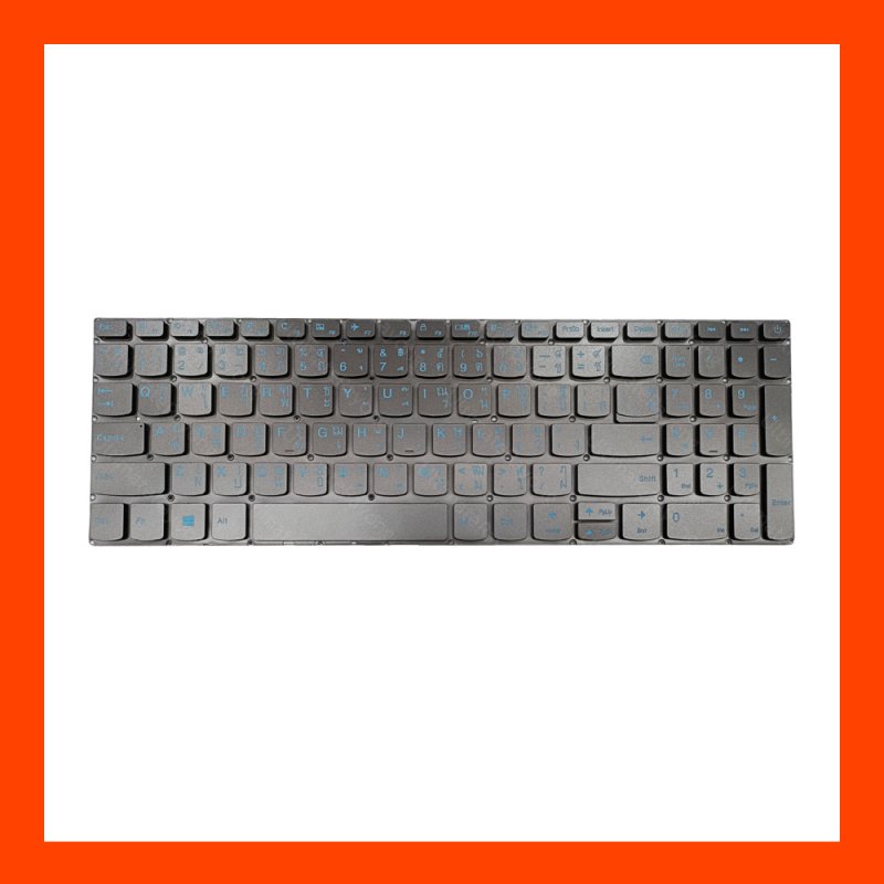 Keyboard Lenovo คีย์บอร์ด (LED)(ตัวหนังสือ Blue) Lenovo320-15IKB,320S-15ISK