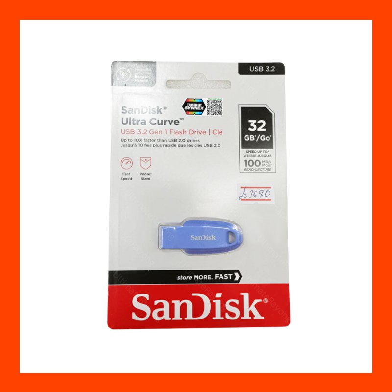 Flash Drive SanDisk SDCZ550 Ultra CURVE 32GB