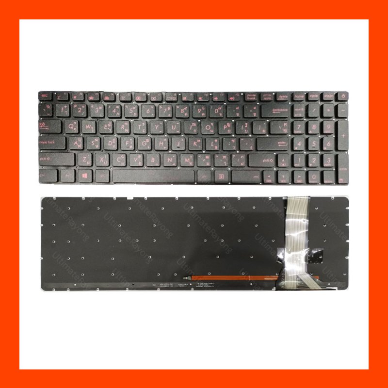 Keyboard Asus ROG GL552  GL522JX GL552VL,GL552VW TH (LED BACKLIGHT)