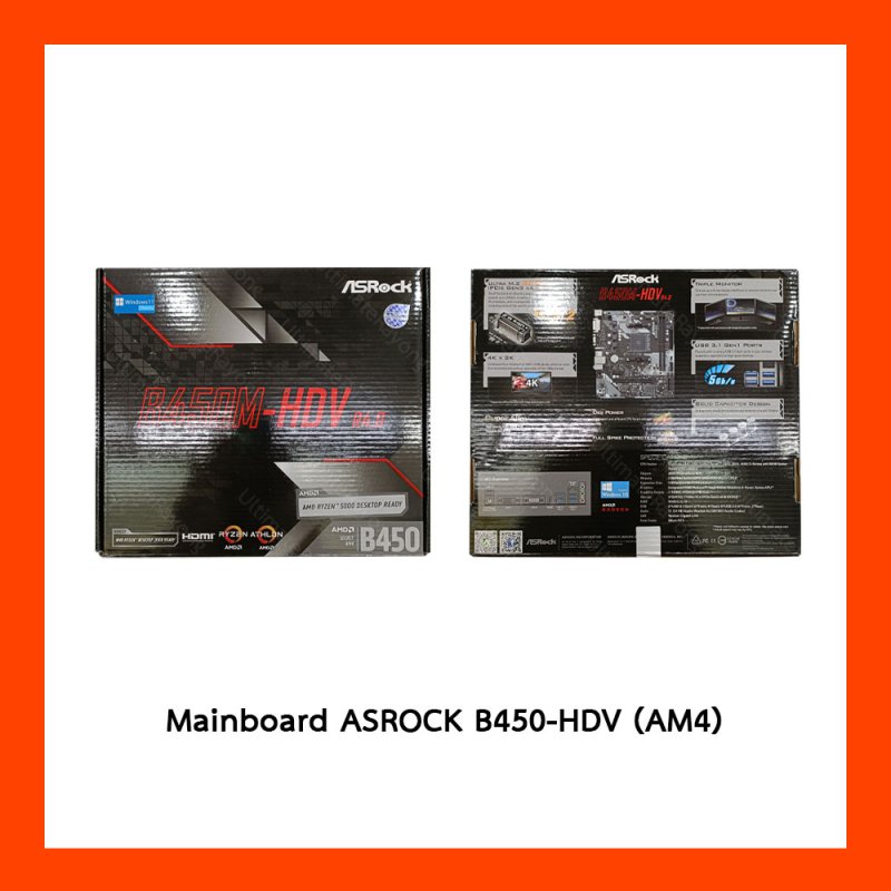 Mainboard ASROCK B450-HDV (AM4)