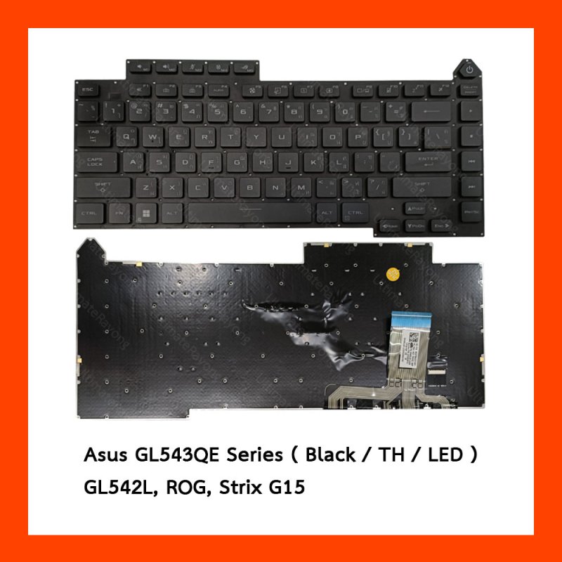 Keyboard Asus GL543QE,GL542L,ROG,StrixG15 (LED) TH