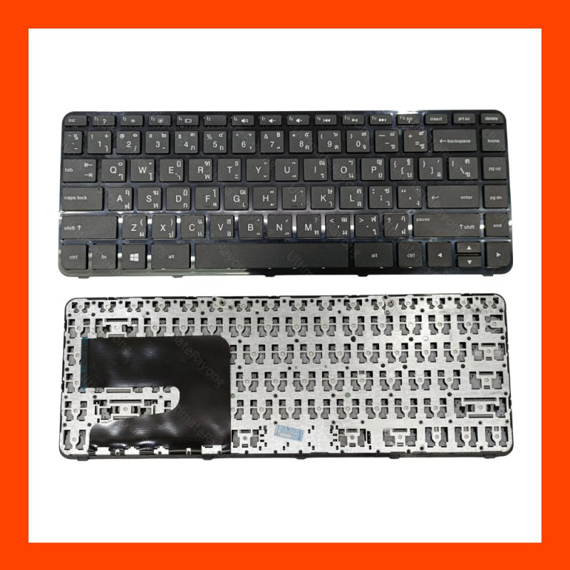 Keyboard HP Pavilion 14-D Series Black TH (With Frame)