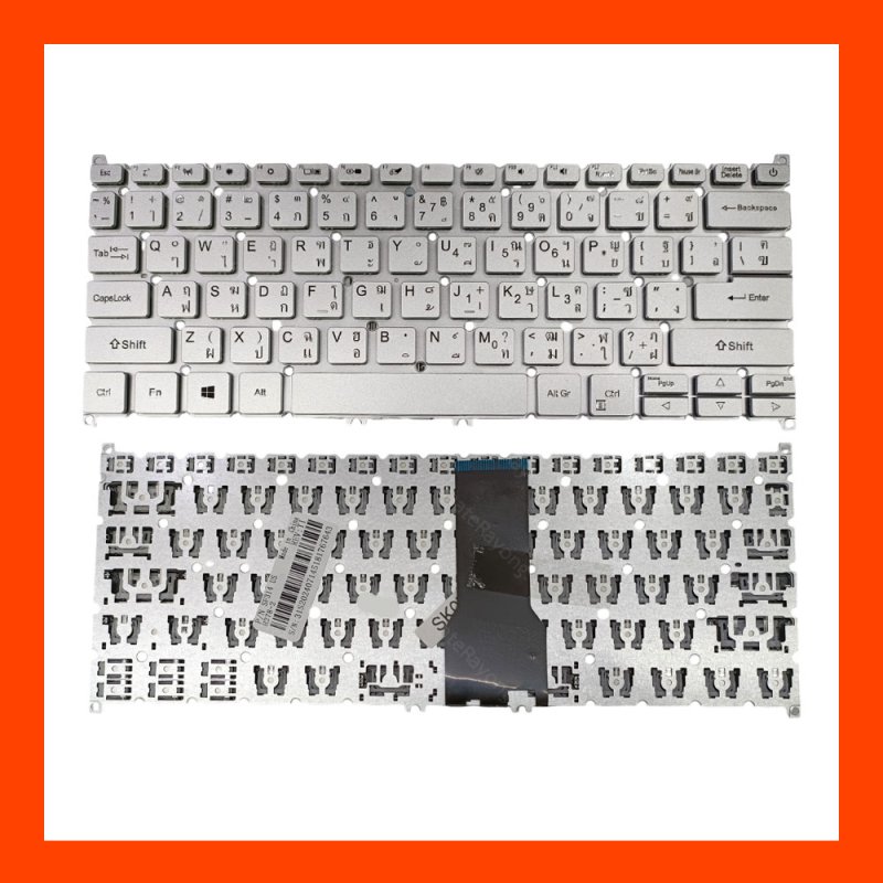 Keyboard Acer Swif3 SF314-54,SF314-54G,SF314-54G-52L8,SF314-56G Siver TH