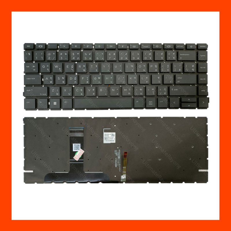 Keyboard HP (LED) 445-G8,440-G8,440-G9,645-G8,645-g9,640-G8,640-G9 TH