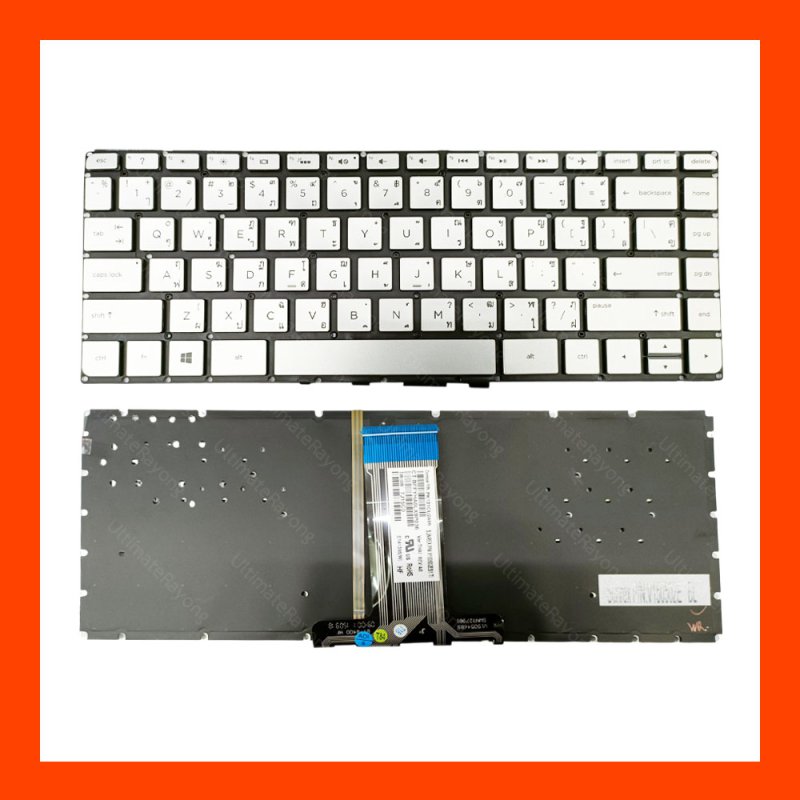 Keyboard HP Pavilion 14-AB,14-BS,X360 (Silver) TH