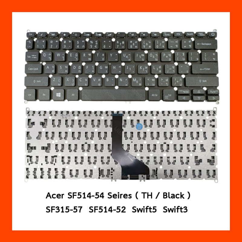 Keyboard Acer SF514-54,SF315-57,SF514-52,Swift5,Swift3 TH