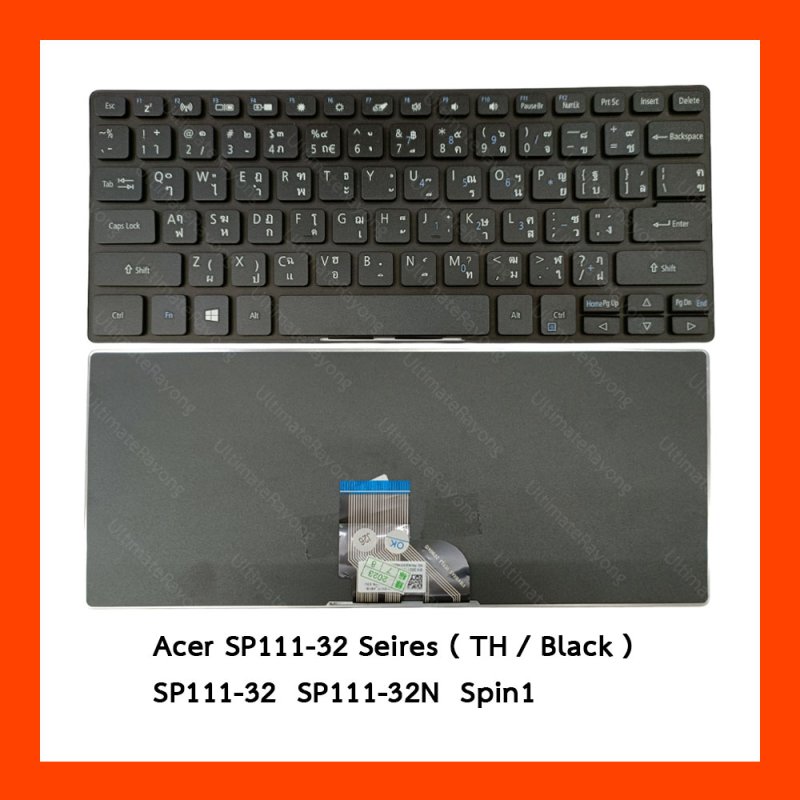 คีย์บอร์ด Keyboard Acer SP111-32,SP111-32N,Spin1 TH