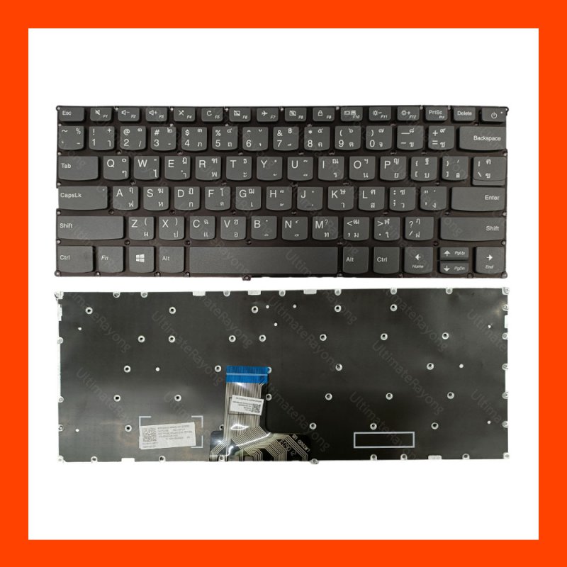 Keyboard Lenovo (Grey) 320S-13IKB,720S-13ARR,720S-13IKB TH