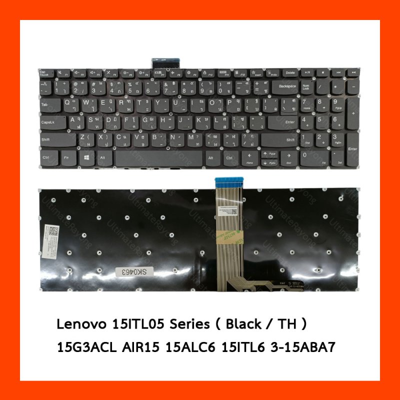 Keyboard Lenovo 15ITL05,15G3ACL,AIR15,XiaoxinPro16A,16L TH