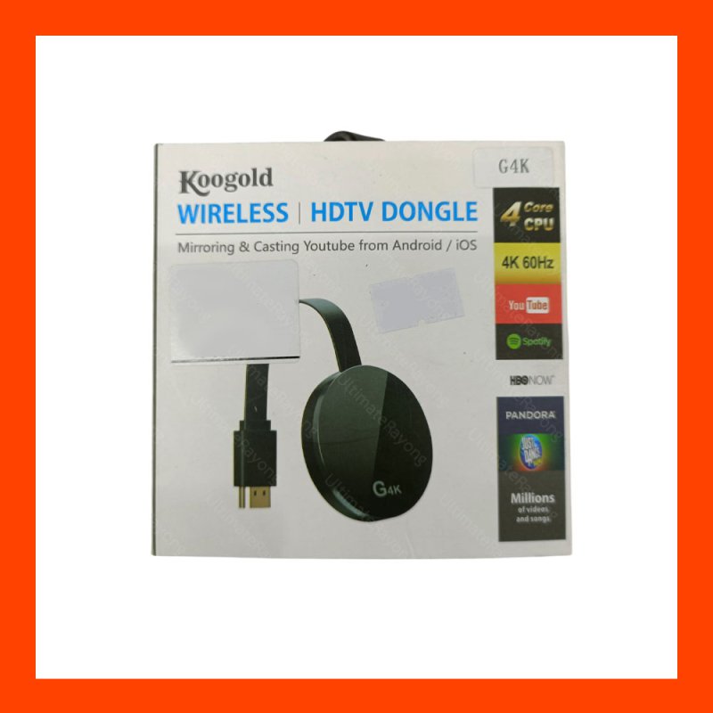 HDMI Dongle Wifi Display Receiver (G4) KOOGOLD