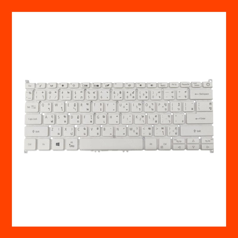 Keyboard Acer คีย์บอร์ด (White)SF514-54,SF315-57,SF514-52,SF314-57,Swift5,Swift3 TH