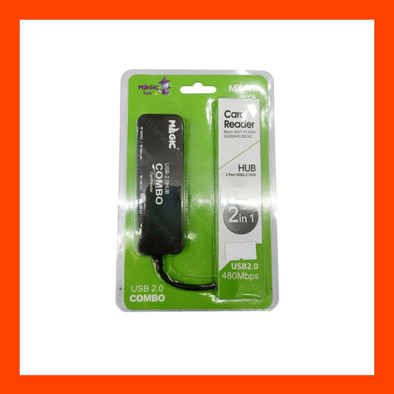 Card Reader Magic USB 3P+Extension MT-42