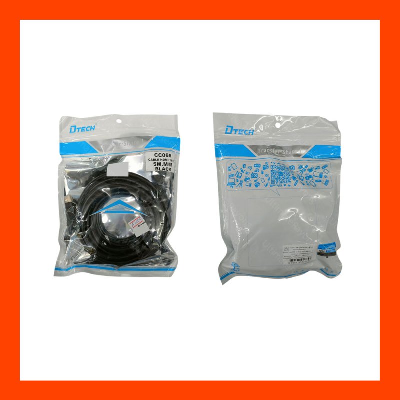 Cable HDMI (V.1.4) M/M (5M) DTECH CC065