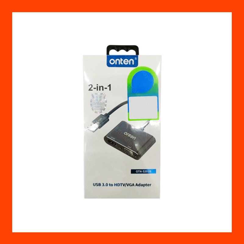 Converter USB 3.0 TO HDMI/VGA ONTEN (OTN-5201ฺB)