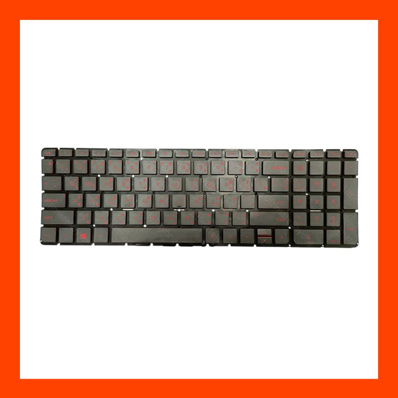 Keyboard HP OMEM 15-AB,15-AK (RED) (LED) TH