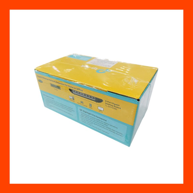 Gigabit Switching Hub TP-LINK (TL-SG1008D) 8 Port (7'')