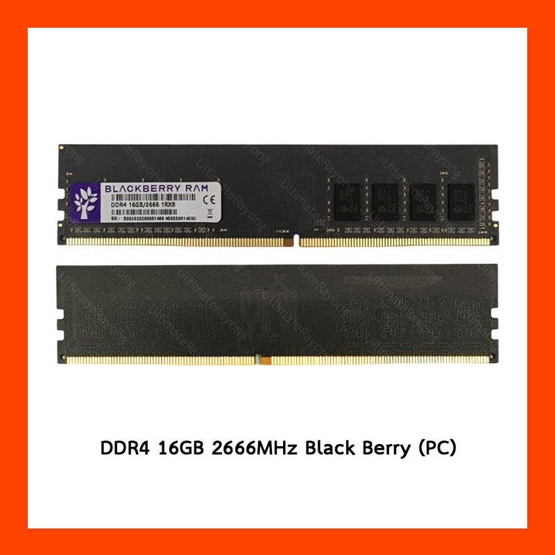 DDR4 16GB 2666MHz Black Berry