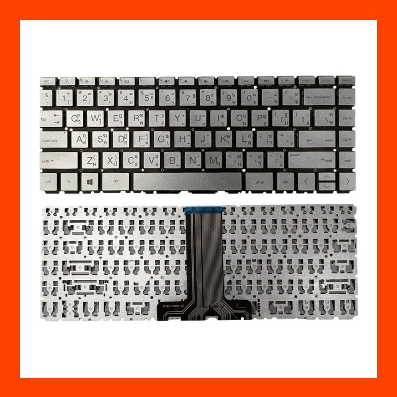Keyboard HP14-CF,14S-CF,14-DF,14-MA,14-CK,14-DK,X360 (White) TH
