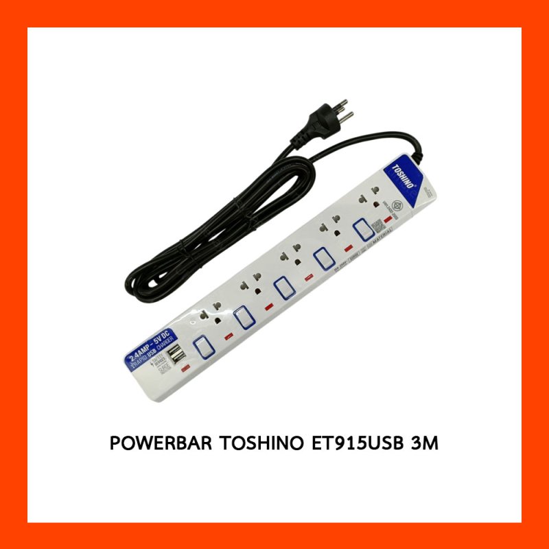 POWER BAR TOSHINO ET915USB 3M