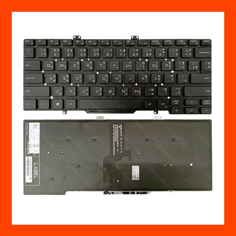 Keyboard Dell​ (LED)Latitude3400,5400,5401,5410,5411,7400,7410 TH