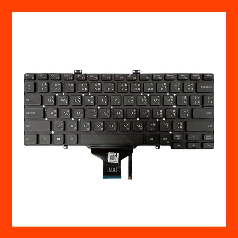 Keyboard Dell​ (LED)Latitude3400,5400,5401,5410,5411,7400,7410 TH