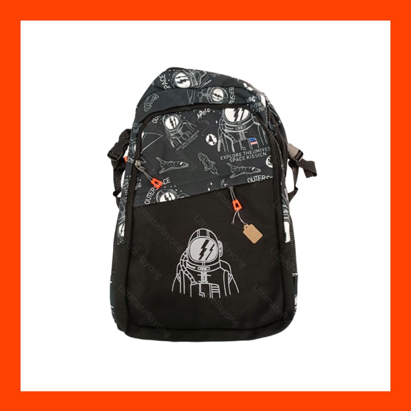 Bag กระเป๋า เป้ โน๊ตบุ๊ค 14 15 สีดำ JJ81