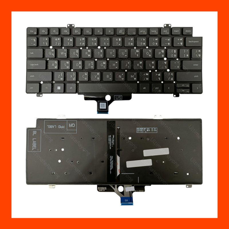 Keyboard Dell Latitude E5420,5421,5430,5431(LED)Black TH
