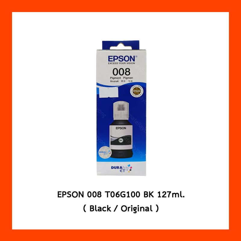 EPSON 008 T06G100 BK 127ml.(Original)