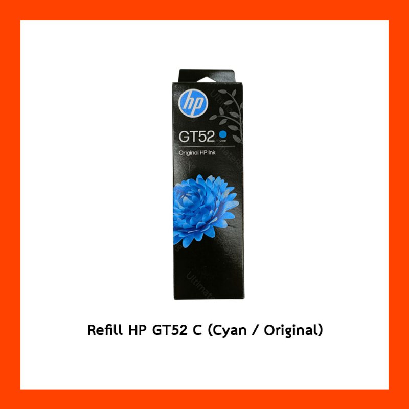 HP ink Refill GT52 70Ml. Cyan Original