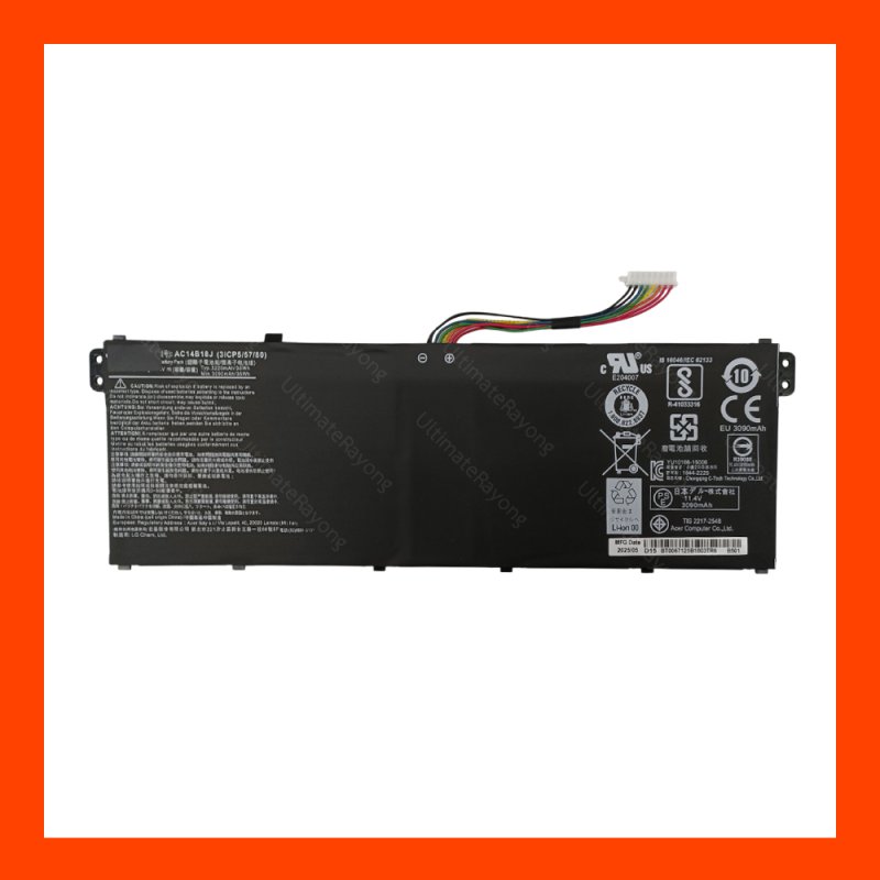 Battery Acer (ORG)(AC14B18J)ES1-131,ES1-331,(AC14B18J,AC14B13J),ES1-520,ES1-521