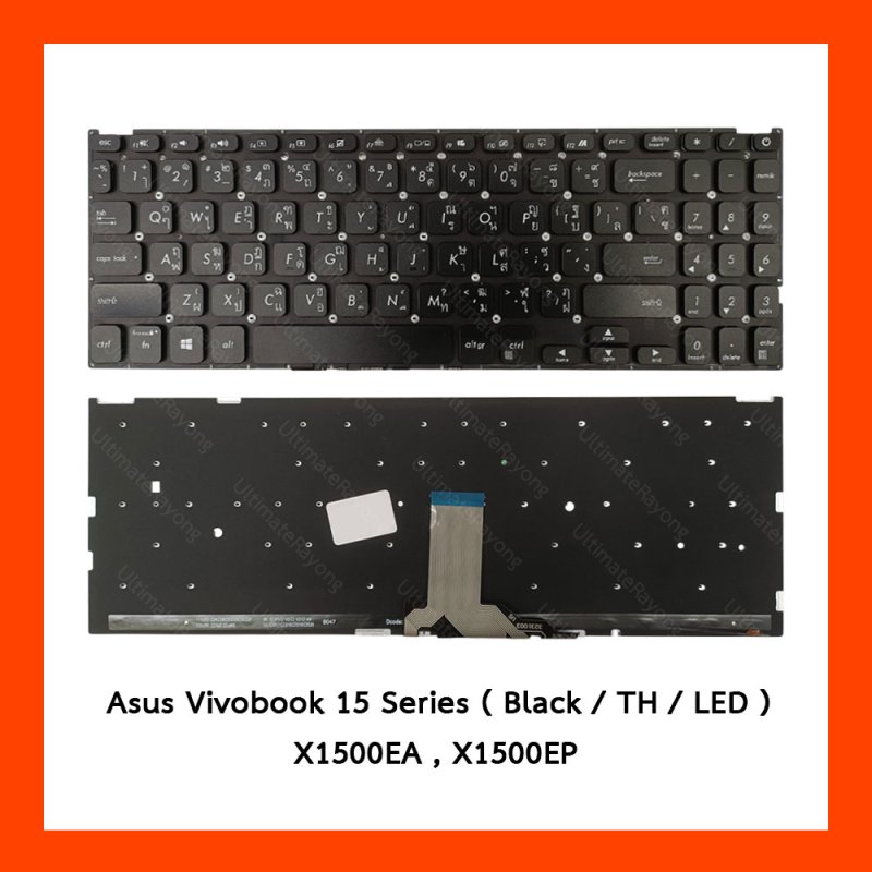 Keyboard คีย์บอร์ด Asus (LED) X1500EA X1500EP,Vivobook15 TH