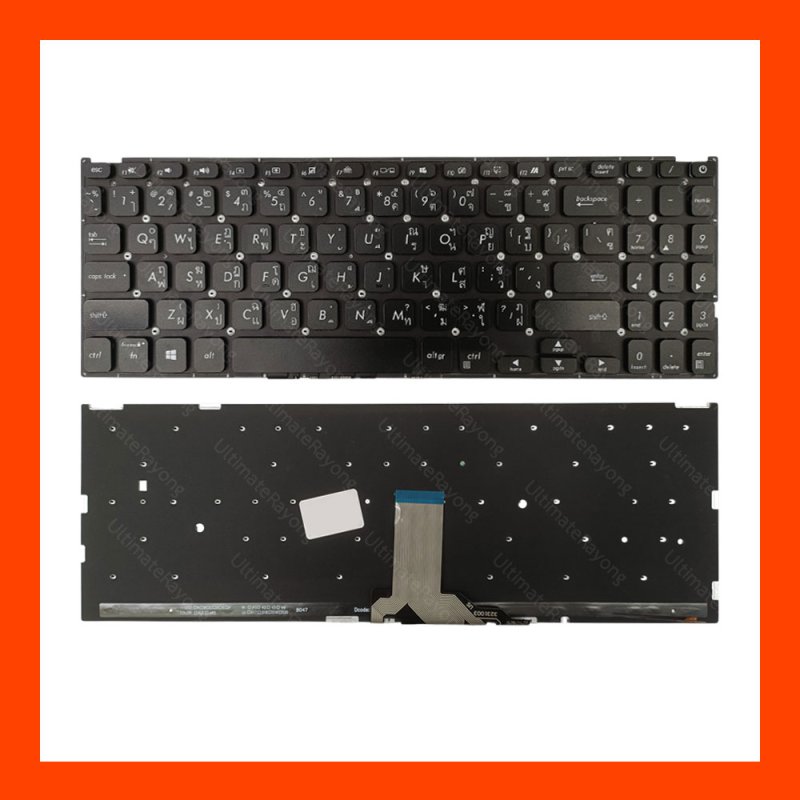 Keyboard คีย์บอร์ด Asus (LED) X1500EA X1500EP,Vivobook15 TH
