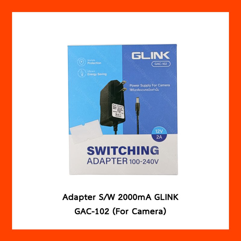 Adapter S/W 2000mA GLINK,GAC-102 (For Camera)