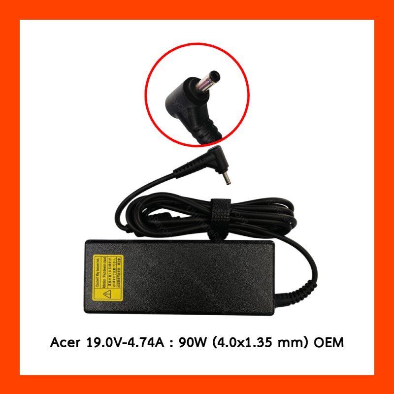 Adapter Acer Asus 19.0V 4.74A 90W (4.0*1.35)